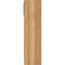 Ekena Millwork Olympic Slat Rough Sawn Bracket w/ Offset Brace, Western Red Cedar, 8"W x 22"D x 30"H BKT0806X22X30OLY06RWR - alternate 2